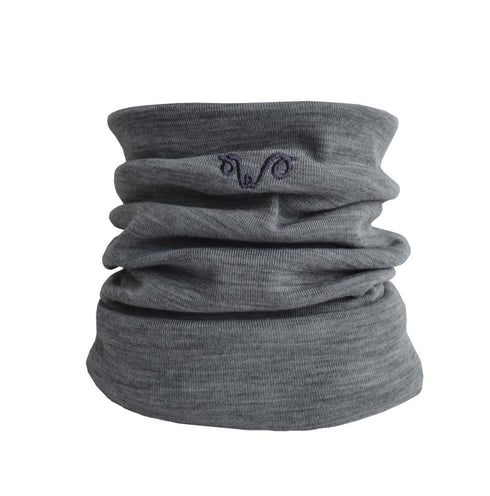 Merino Nackenwärmer in grau